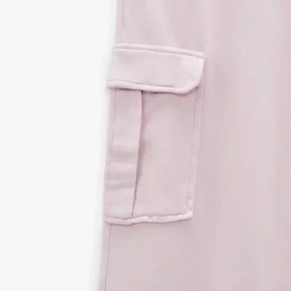 Zara Washed Cargo Jogging Pants S - Picture 4 of 5